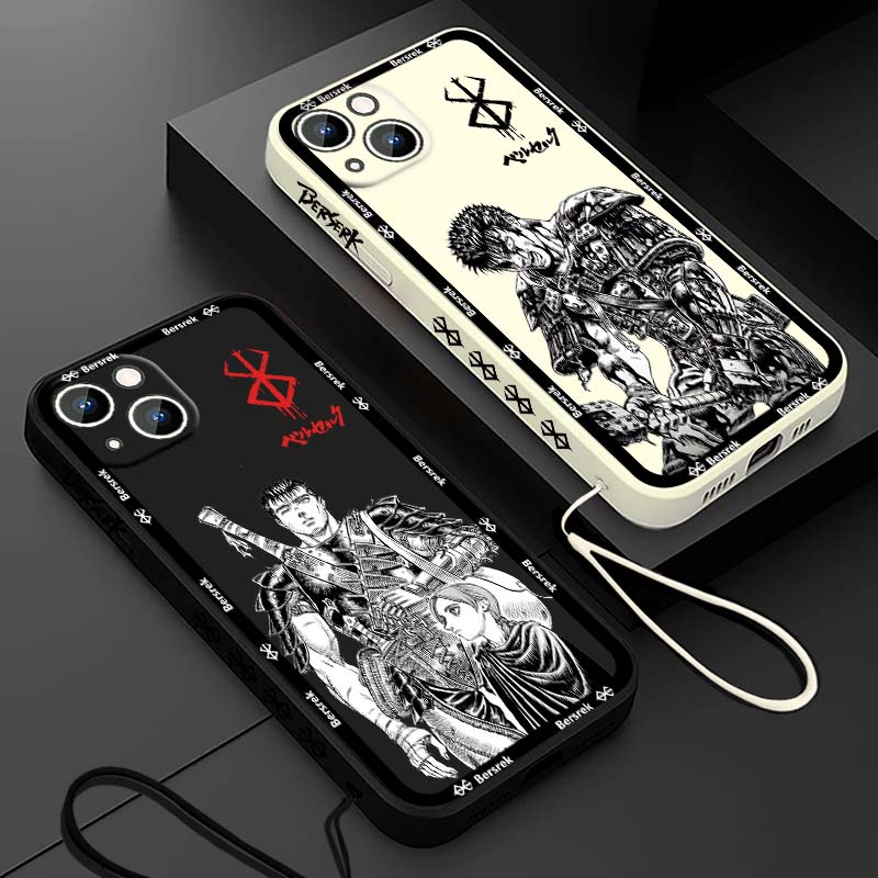 Apple Iphone 15 Pro Max - Японский аниме-чехол для телефона Apple iPhone