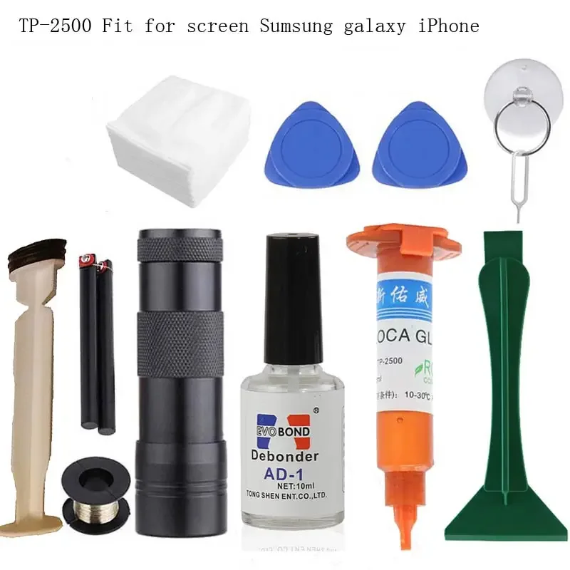 Liquid Uv Glue Kit - Высококачественный оригинальный TP-2500 LOCA УФ-жидкий оптический