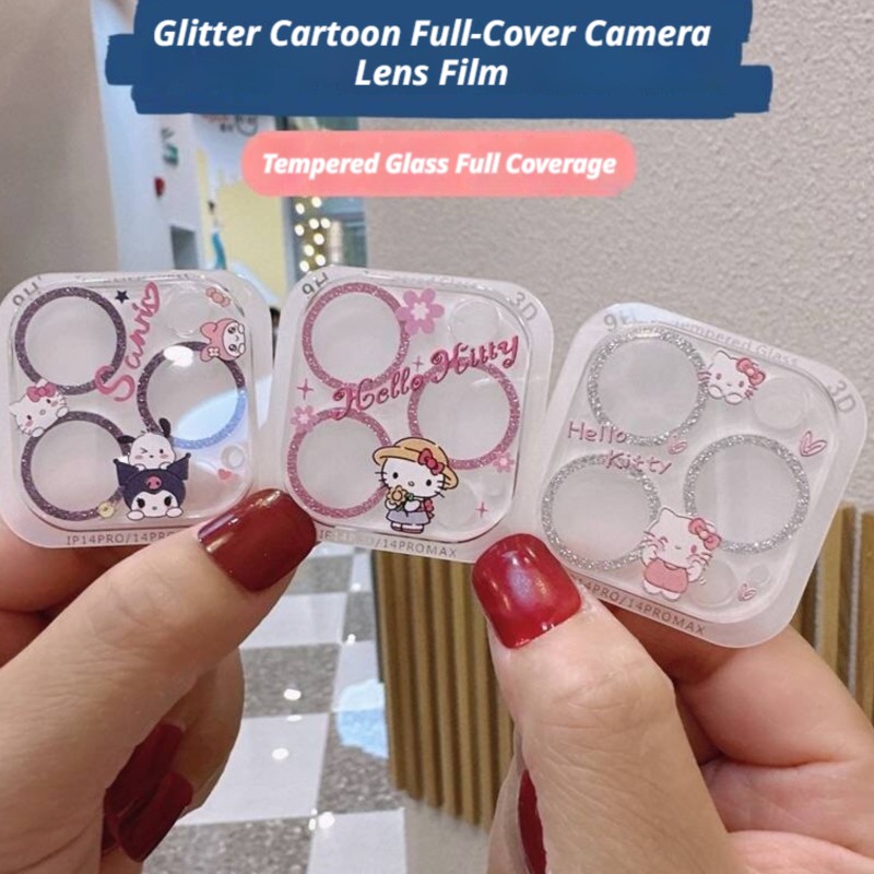 Tempered Glass Screen 9H - Защитное стекло Sanrio Hello Kitty Kuromi