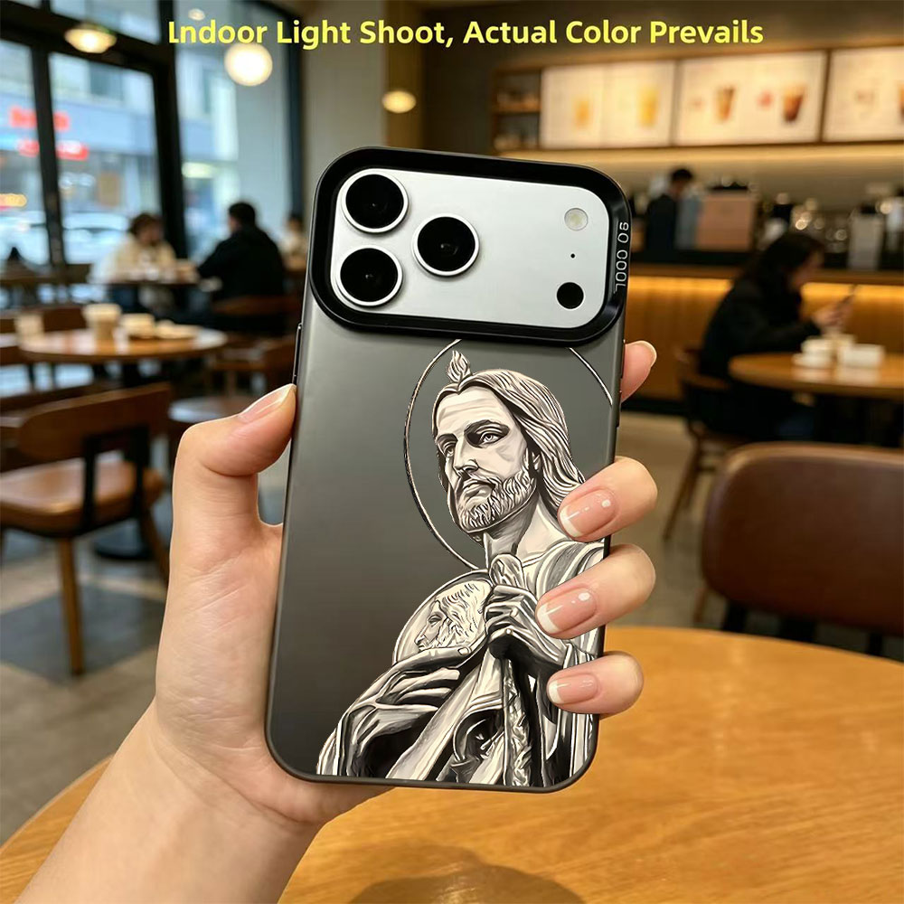 Apple Iphone 15 Pro Max - Чехол для телефона с дизайном Сан-Юда