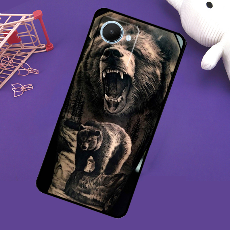 Милый медведь гризли для Realm – обзор и цена Realme C67