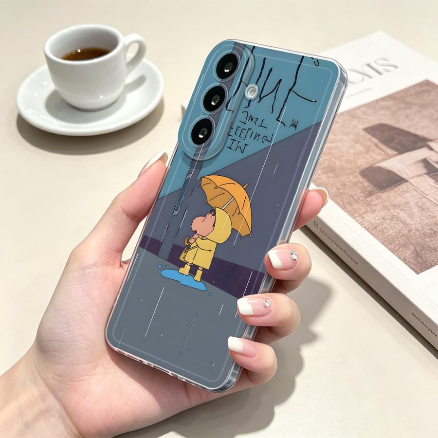 Желтый чехол-зонт для телефона – обзор и цена Samsung Galaxy A55